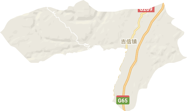 吉信镇电子地图