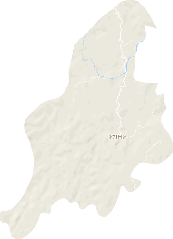 水打田乡电子地图
