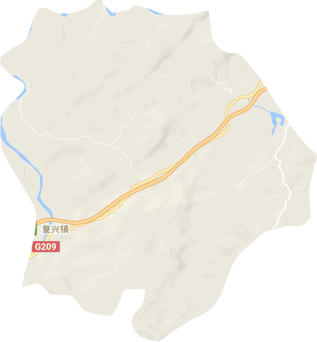 复兴镇电子地图