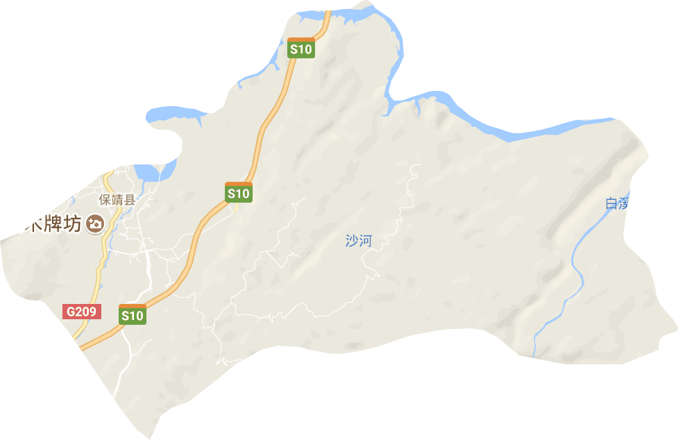 迁陵镇电子地图