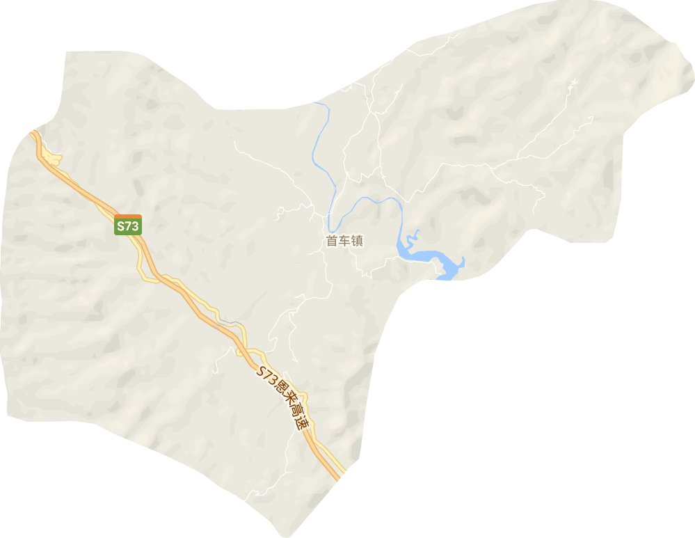 首车镇电子地图