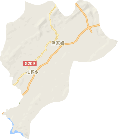 泽家镇电子地图