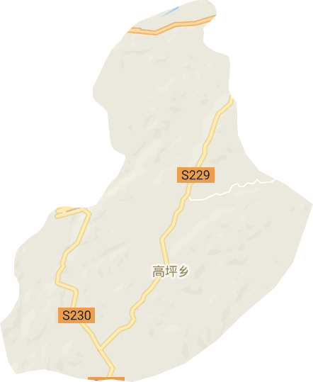 高坪乡电子地图