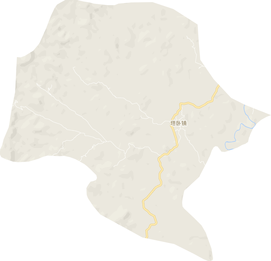 塔卧镇电子地图