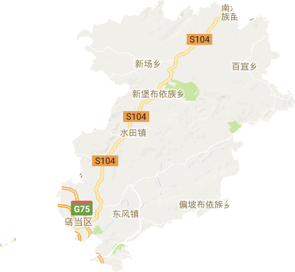 乌当区电子地图