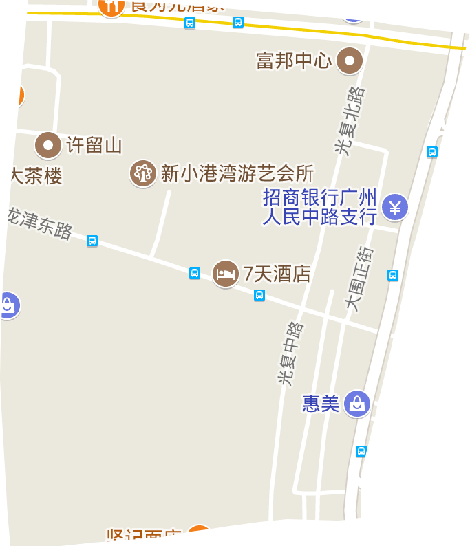 龙津街道电子地图