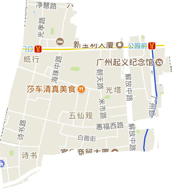 光塔街道电子地图