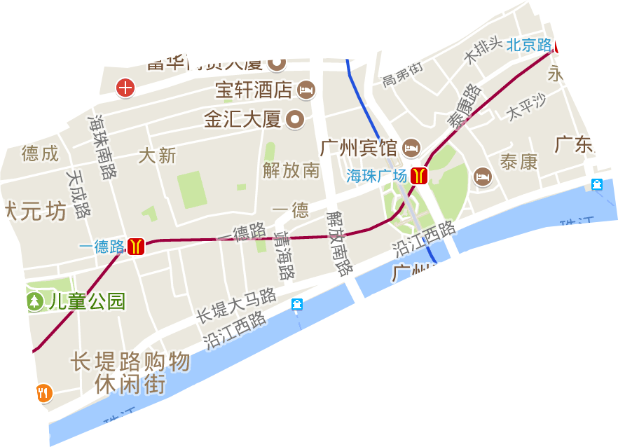 人民街道电子地图