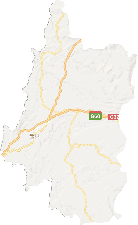 盘州市电子地图