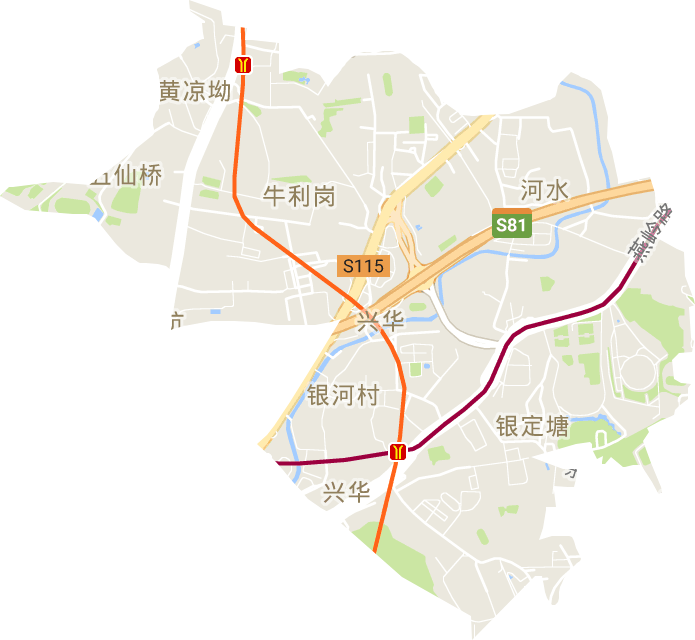 兴华街道电子地图