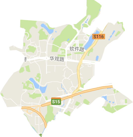 新塘街道电子地图