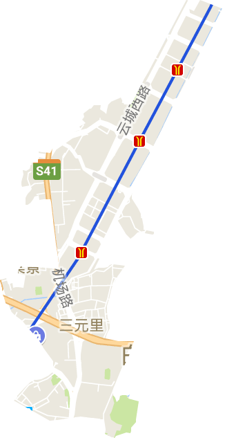三元里街道电子地图