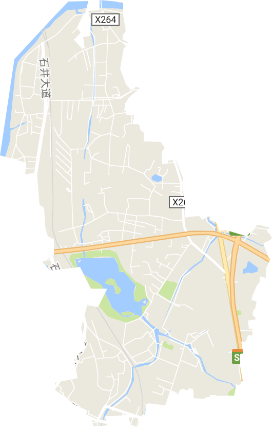 白云湖街道电子地图