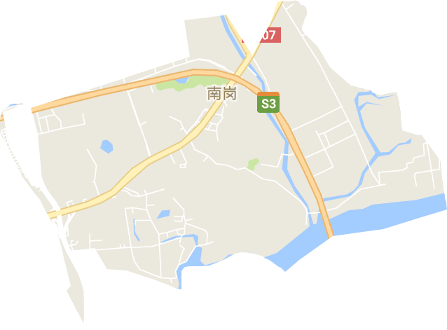 南岗街道电子地图