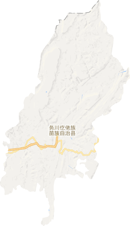 务川县电子地图