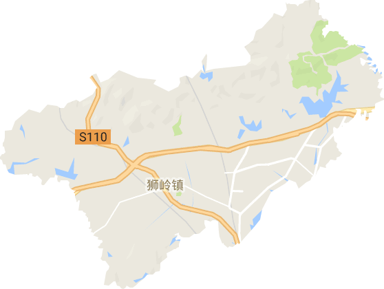 狮岭镇电子地图