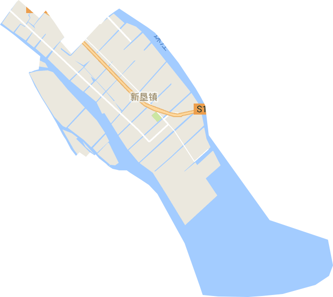 万顷沙镇电子地图