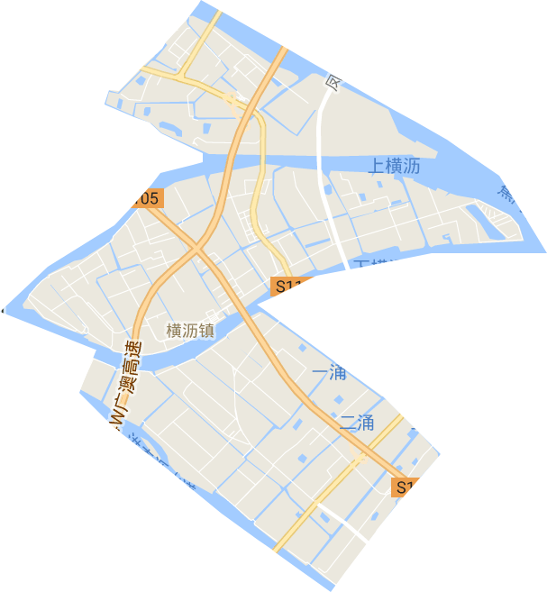 横沥镇电子地图