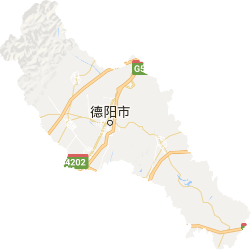 德阳市电子地图