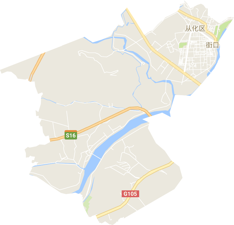 街口街道电子地图