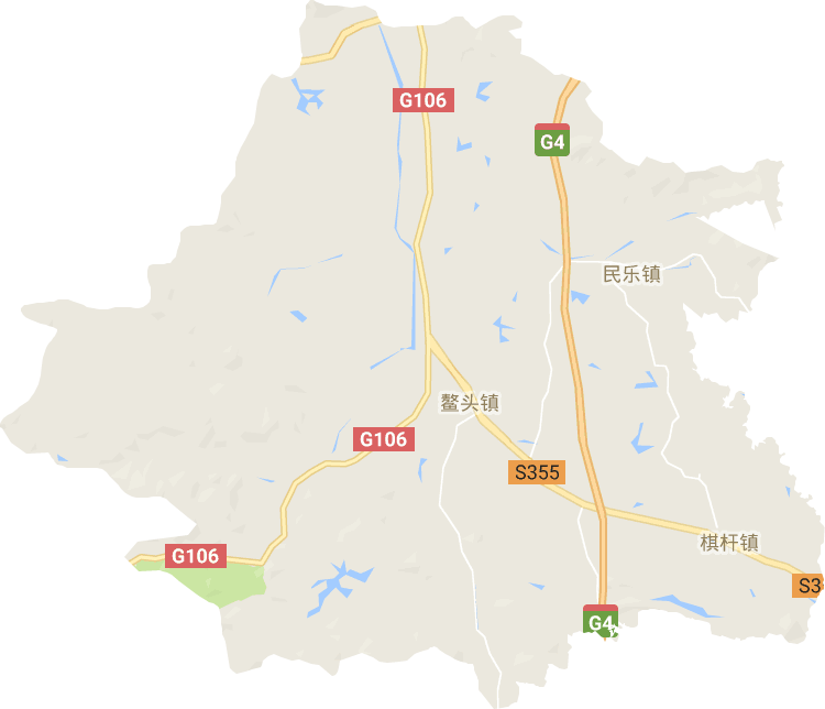 鳌头镇电子地图
