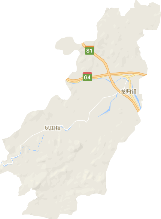 龙归镇电子地图