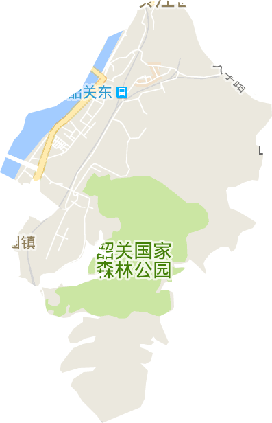 车站街道电子地图