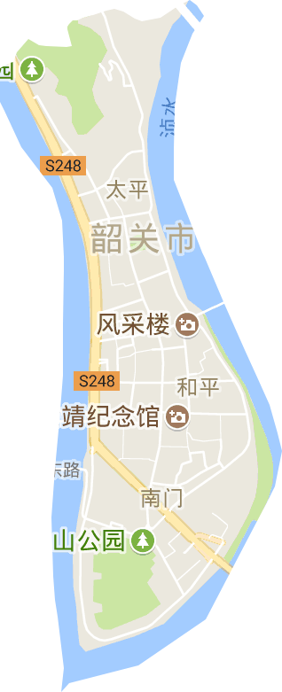 风采街道电子地图