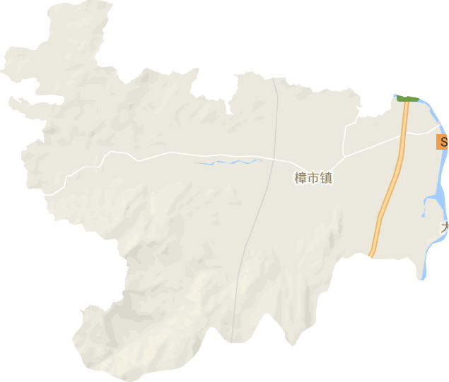 樟市镇电子地图