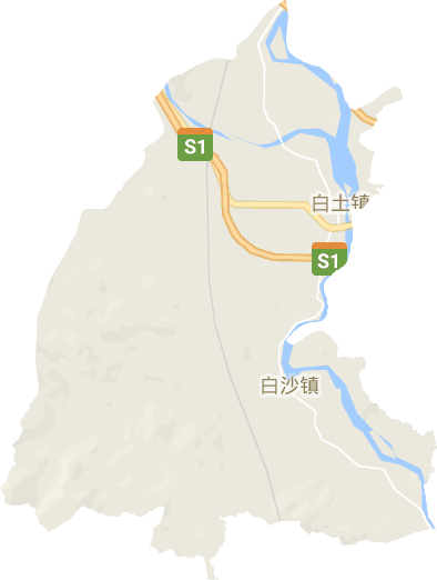 白土镇电子地图