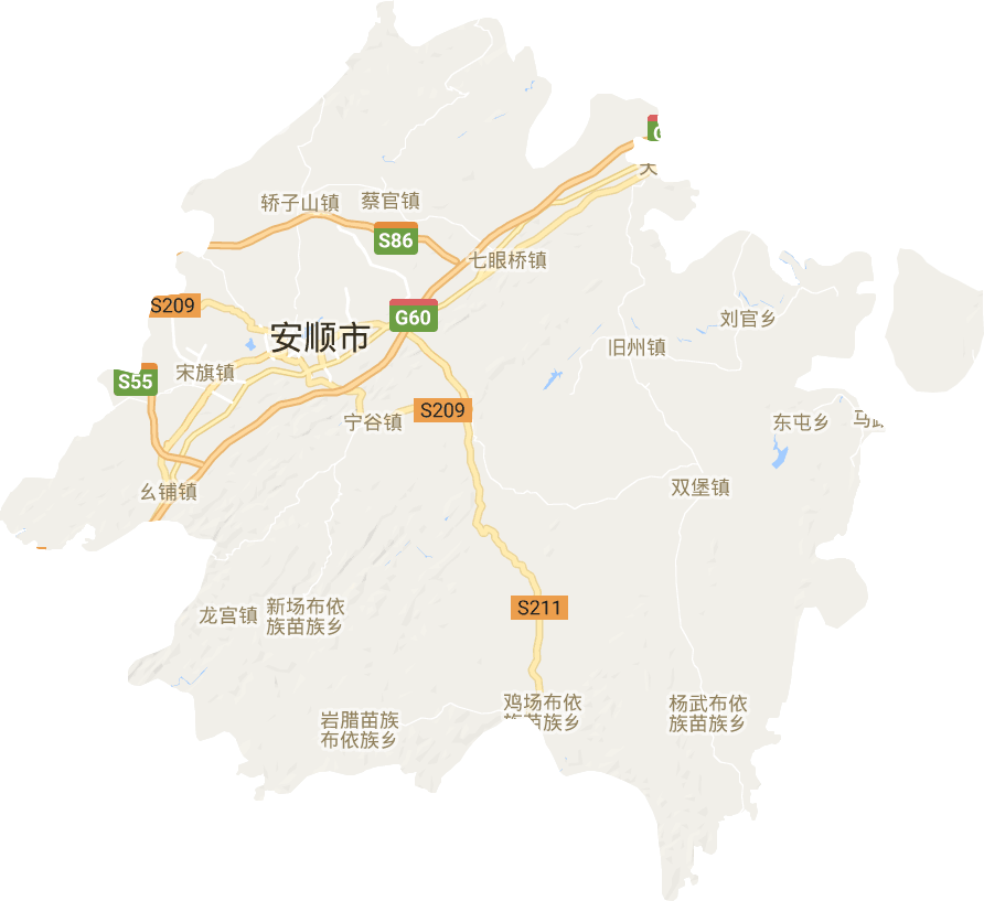 西秀区电子地图