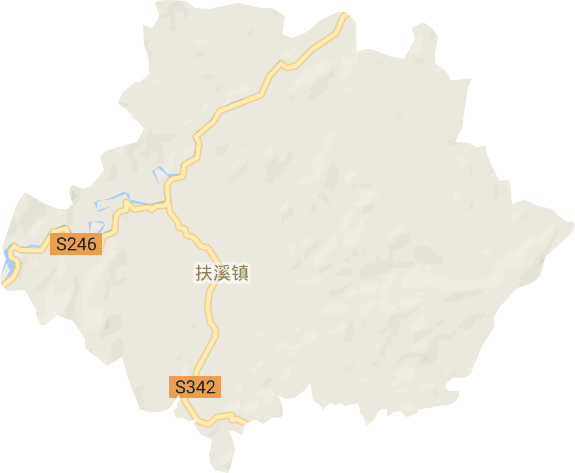 扶溪镇电子地图