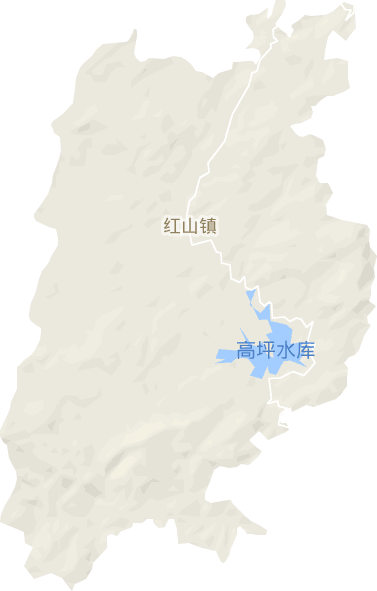 红山镇电子地图