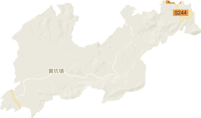黄坑镇电子地图