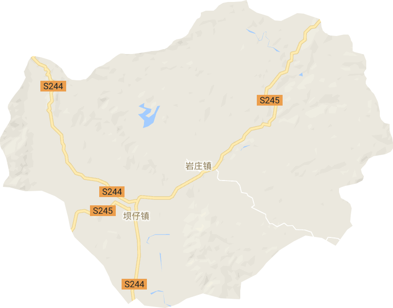 坝仔镇电子地图