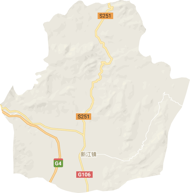 新江镇电子地图