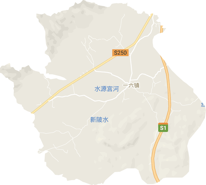 一六镇电子地图