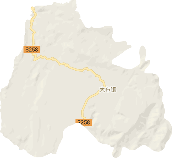 大布镇电子地图