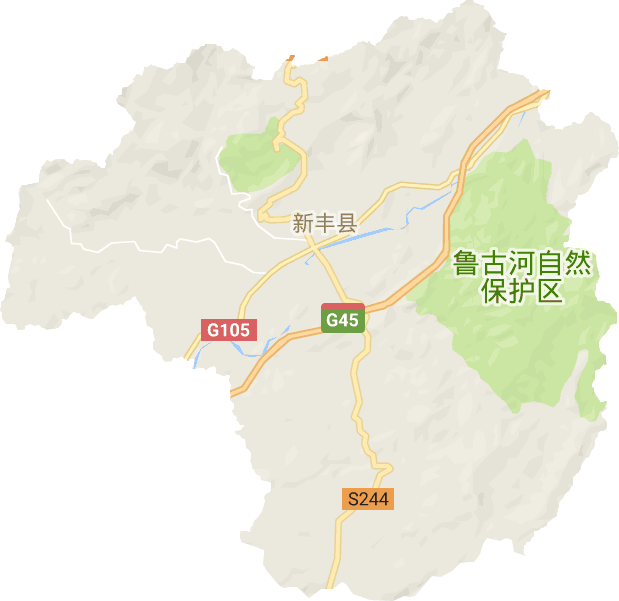 丰城街道电子地图