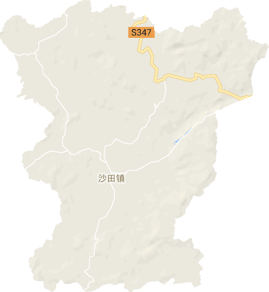沙田镇电子地图