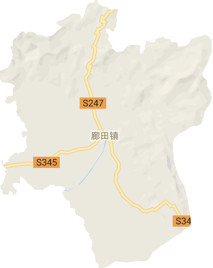 廊田镇电子地图