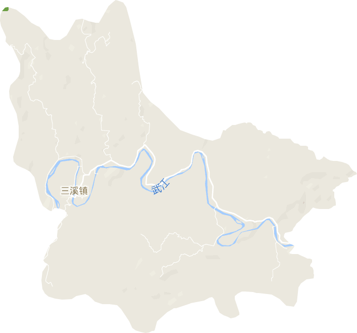 三溪镇电子地图