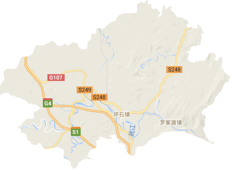坪石镇电子地图