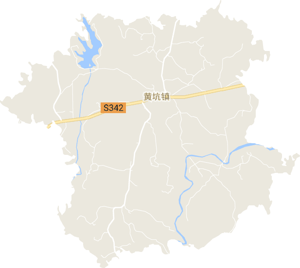 黄坑镇电子地图