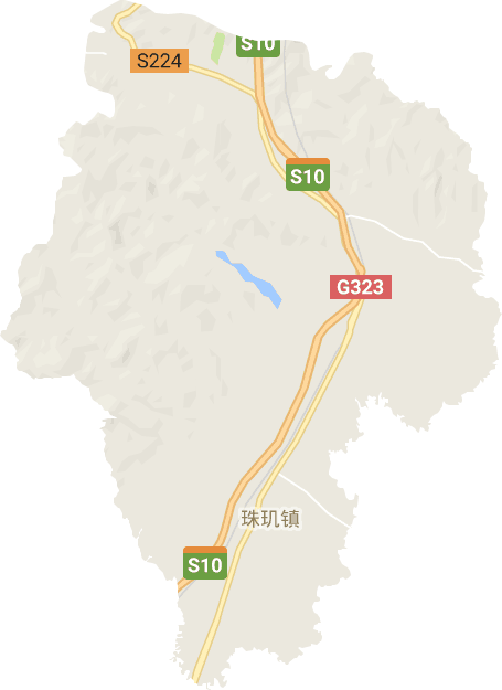 珠玑镇电子地图