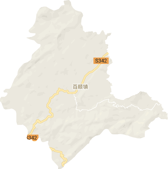 百顺镇电子地图