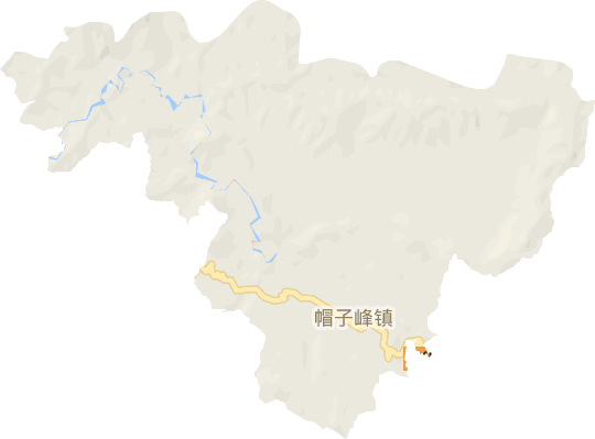 帽子峰镇电子地图