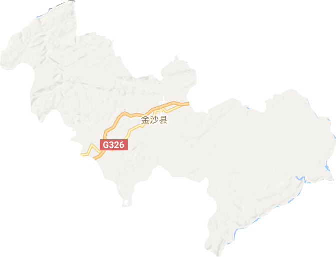 金沙县电子地图