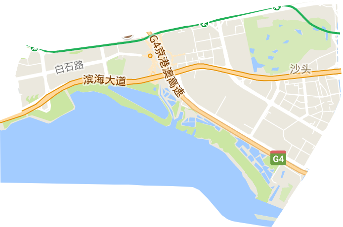 沙头街道电子地图
