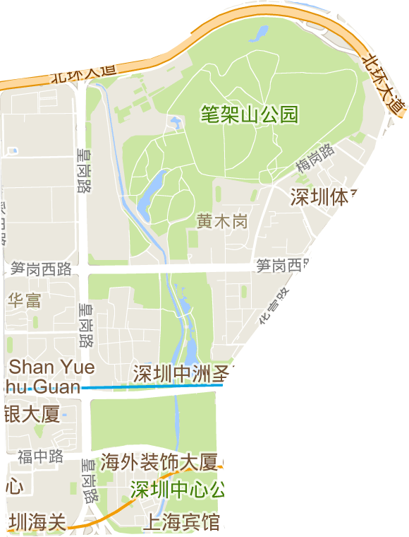 华富街道电子地图
